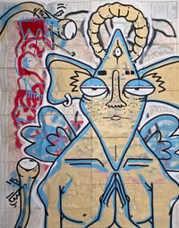 Image 1 of SEAMLESS DREAMER — original artwork — collaboration with Zeb and Marc Craig