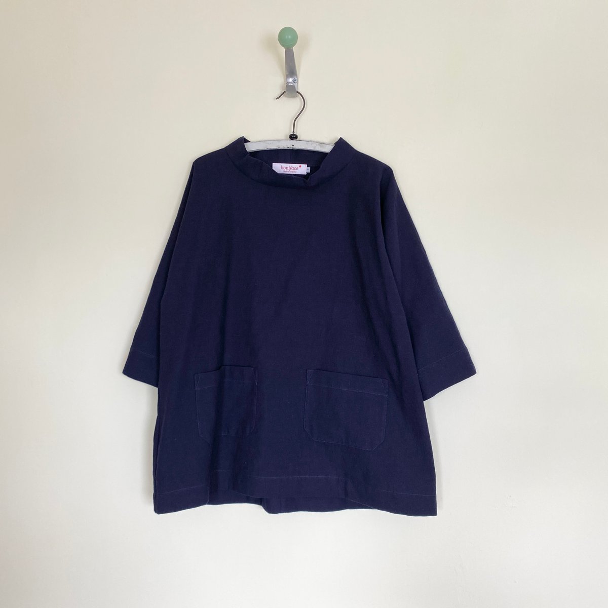 Image of Utility Cotton Tunic Smock Top