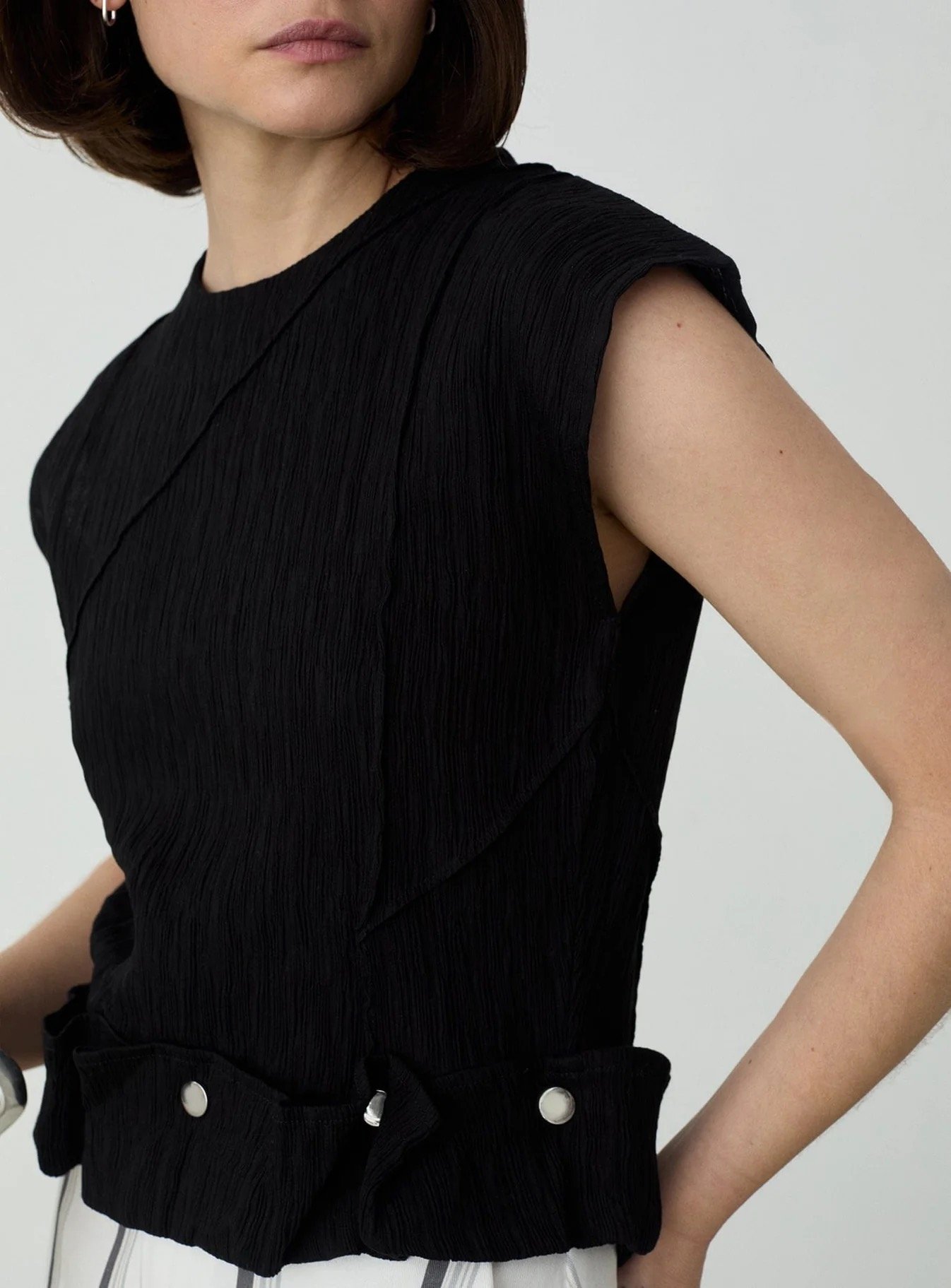 Image of LAAGAM PARADISE ZANIA ECRU BLACK