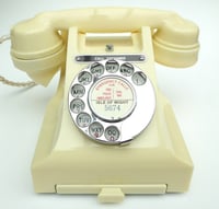 Image 1 of VoIP Ready 1956 Ivory 312 GPO  Dial Telephone