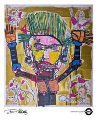 Image 1 of A3 Giclée Art Print — EVERYONE IS A PUNK — collaboration with Donna McGhie and Marc Craig