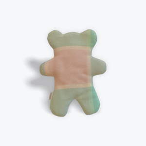 Image of Wheatpack Teddy Bear - Pale pink and Soft mint