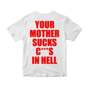 Image of T-SHIRT MDFK WHITE