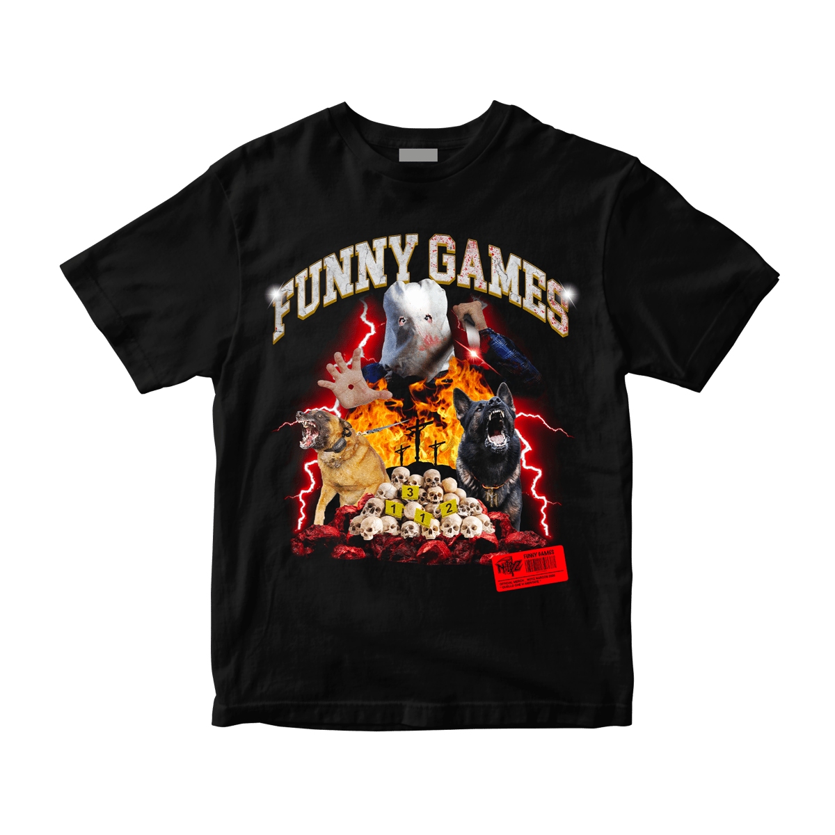 Image of T-SHIRT FUNNY GAMES