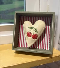 Image 2 of Cherry Stripe Magnetic Frame