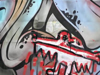 Image 2 of A3 Giclée Art Print — THE CADIR BIRDS ATTACK — collaboration with RA and Marc Craig