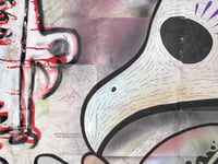 Image 4 of A3 Giclée Art Print — THE CADIR BIRDS ATTACK — collaboration with RA and Marc Craig