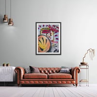 Image 2 of I DREAM OF DRUMMING SUNS — original artwork — collaboration with RA and Marc Craig