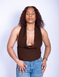 Image 1 of Top BLOSSOM marron