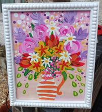 Image 1 of Original artwork ~ Jolly jug bouquet 