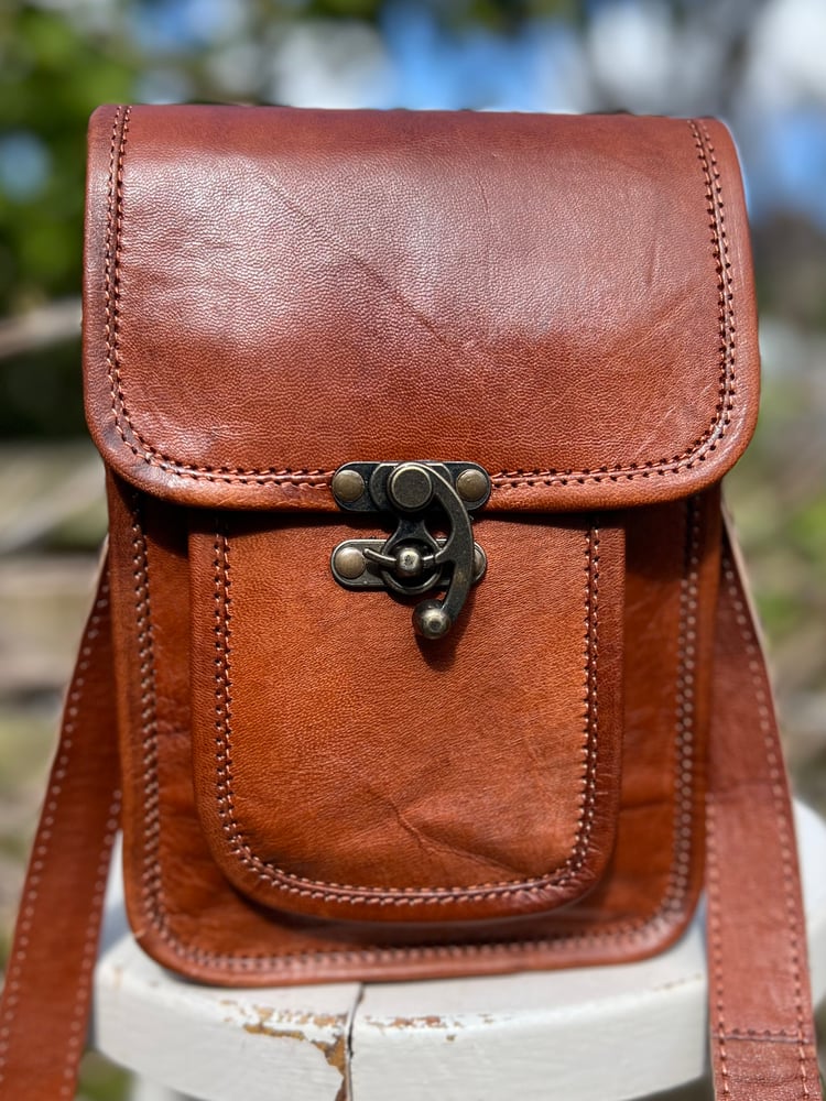 Image of 8”x6” Shoulder/Camera Bag - curly lock