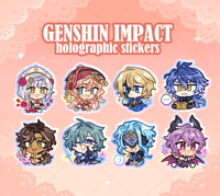 Solo Stickers II ✦ Genshin Impact