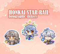 Holo stickers ✦ Honkai Star Rail