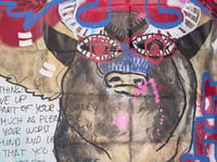 Image 2 of A3 Giclée Art Print — NAUGHTY BULL FEARS NOTHING — collaboration with πPiluca and Marc Craig