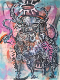 Image 1 of MOOR AMORE — original artwork — collaboration with πPiluca and Marc Craig