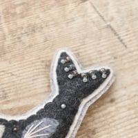 Image 4 of Charcoal Whale Decoration