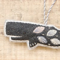 Image 2 of Charcoal Whale Decoration