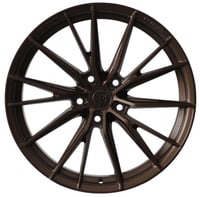19" RFX7 STAGGERED ALLOY WHEELS FITS 5X120 BMW MATT BRONZE