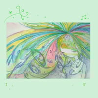 Image 1 of dandelion dreams postcard