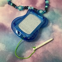Image 5 of Magnet Doodle Fidget Kandi Necklace