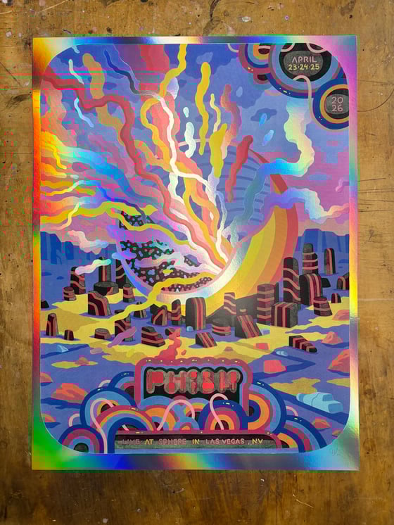 Image of PHISH SPHERE '26 FOIL