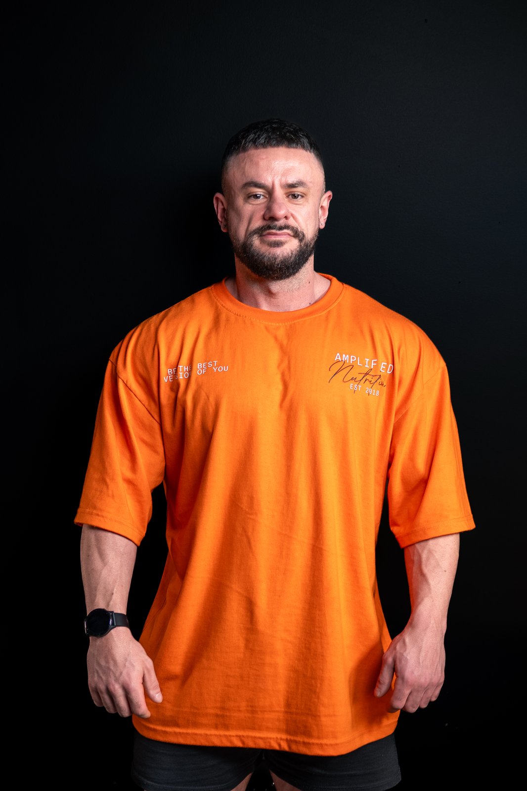  Amplified Legacy Oversized T-Shirt Orange 1