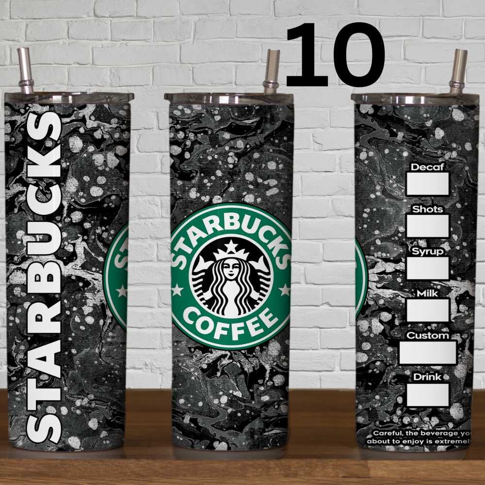 Image of Choice of 20 Starbucks 20oz Skinny Tumbler Wraps