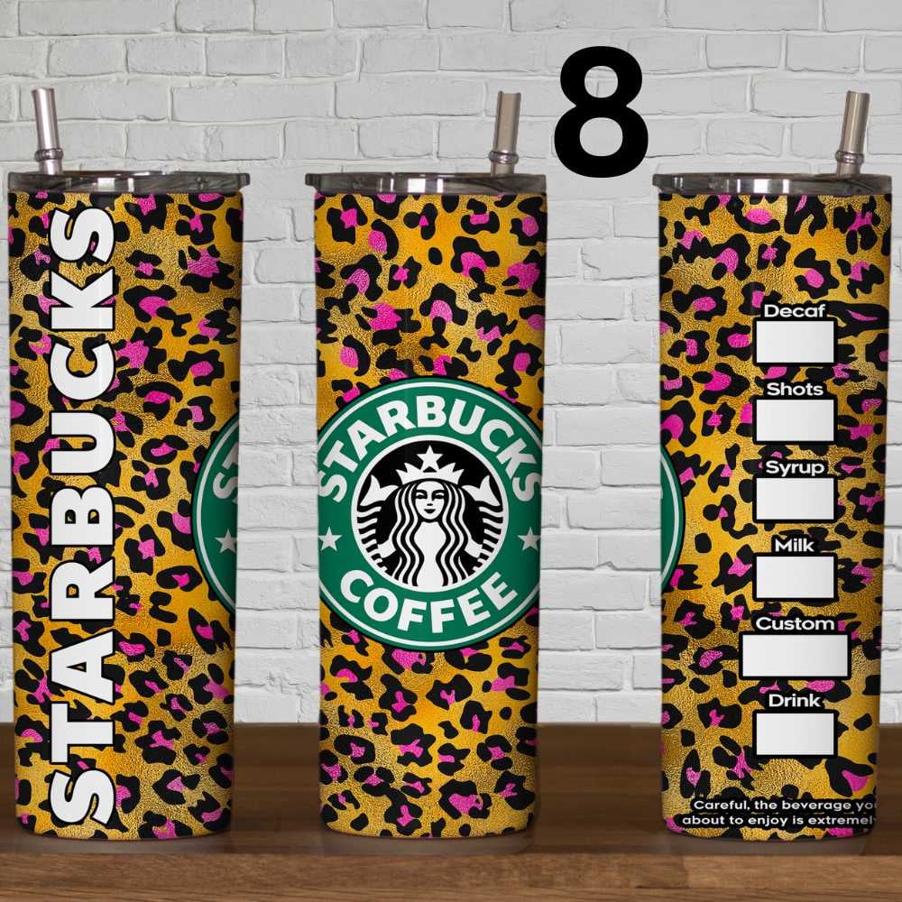 Image of Choice of 20 Starbucks 20oz Skinny Tumbler Wraps
