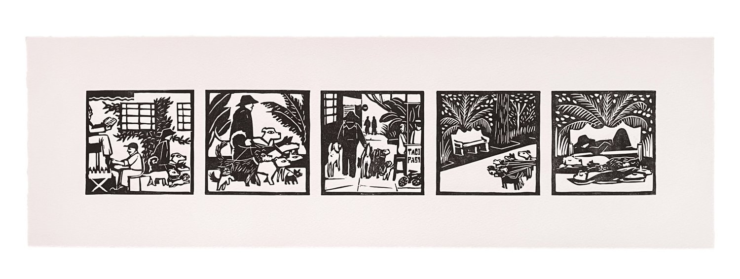 The Dog Walker - Mexico City