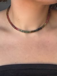 Image 1 of Ombre Tourmaline Necklace