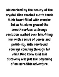 Image 3 of Dinosaur Story Book | "Discovery: A Jurassic Journey" | Custom Kids Book