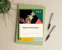 Image 4 of Activity Book | Popcorn Party Games for Kids | Coil Bound | Screen Free Fun Advents