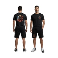 MSW Cube logo t-shirt & shorts set