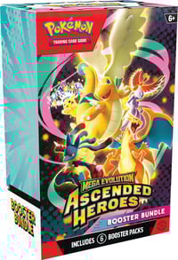 Pokemon TCG Mega Evolution: Ascended Heroes Booster Bundle