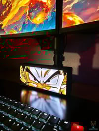 Image 3 of Lampe LED 3D Dragon Ball Vegeta – Décoration Gaming RGB | Lightfox