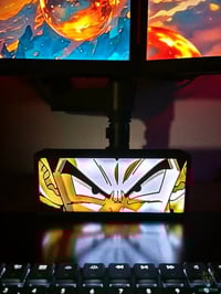 Image 2 of Lampe LED 3D Dragon Ball Vegeta – Décoration Gaming RGB | Lightfox