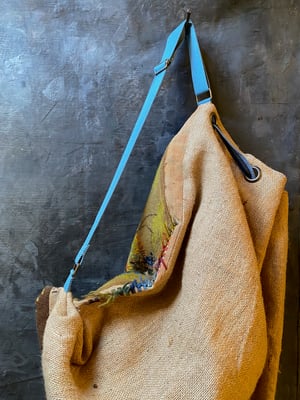 Image of French Embroidered duffle bag