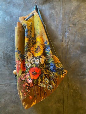 Image of French Embroidered duffle bag