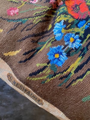 Image of French Embroidered duffle bag