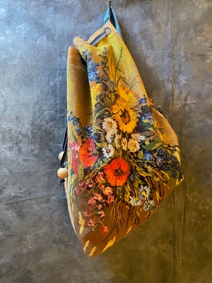 Image of French Embroidered duffle bag