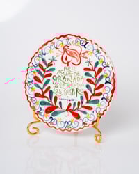 Plato mini_Por el agua de Granada