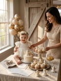 The Evangeline Pearl | Ivory Stretch Lace Heirloom Romper