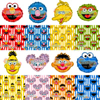 Street Friends PNG & Seamless Bundle 16 files 