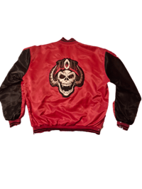 Image 3 of A.O.D. revearsable varsity jacket