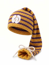 Image 1 of The "Showtime" Slouchy Beanie | Lakers Edition