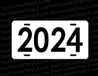 Image 3 of License Plate- Year 