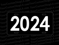 Image 2 of License Plate- Year 