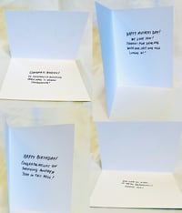 Image 2 of 4 Pack Greeting Cards