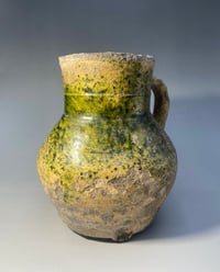 Image 1 of Medieval; English Fourteenth Century Kingston Ware Rounded Jug. 