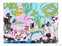 Image 2 of Bespoke Illustration (town or city)